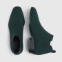 Women Knit Chelsea Ankle Boots-Green