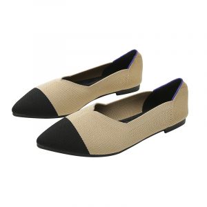 The Point Flat-Beige Color