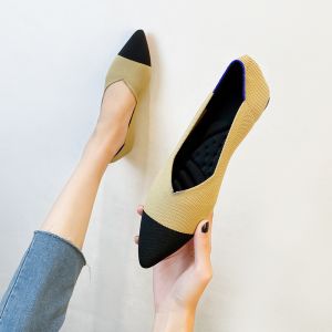The Point Flat-Beige Color